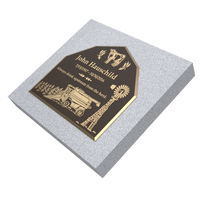 Premium Bronze Plaque 24"x 22" with Granite Base