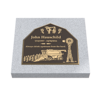Premium Bronze Plaque 24"x 22" with Granite Base