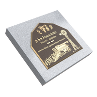 Premium Bronze Plaque 24"x 22" with Granite Base
