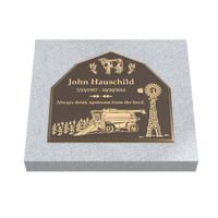 Premium Bronze Plaque 24"x 22" with Granite Base