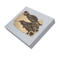 Premium Bronze Plaque 22"x 18" with Granite Base