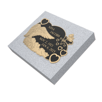 Premium Bronze Plaque 22"x 18" with Granite Base