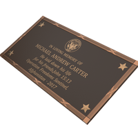 Premium Bronze Plaque 32"x 16"