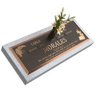 Premium Bronze Bevel Plaque 28"x 16" with Granite Base