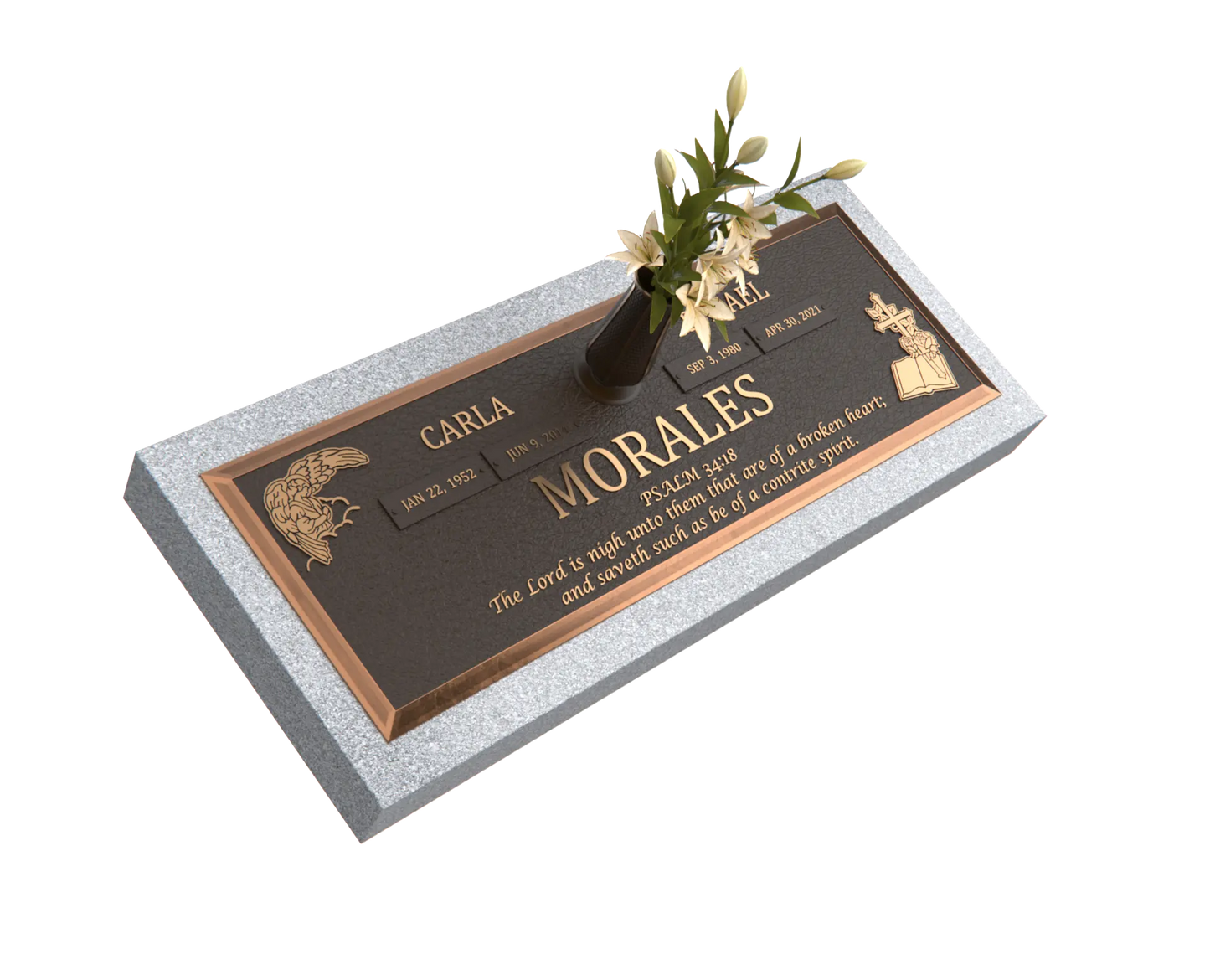 Premium Bronze  Plaque 28"x 16"