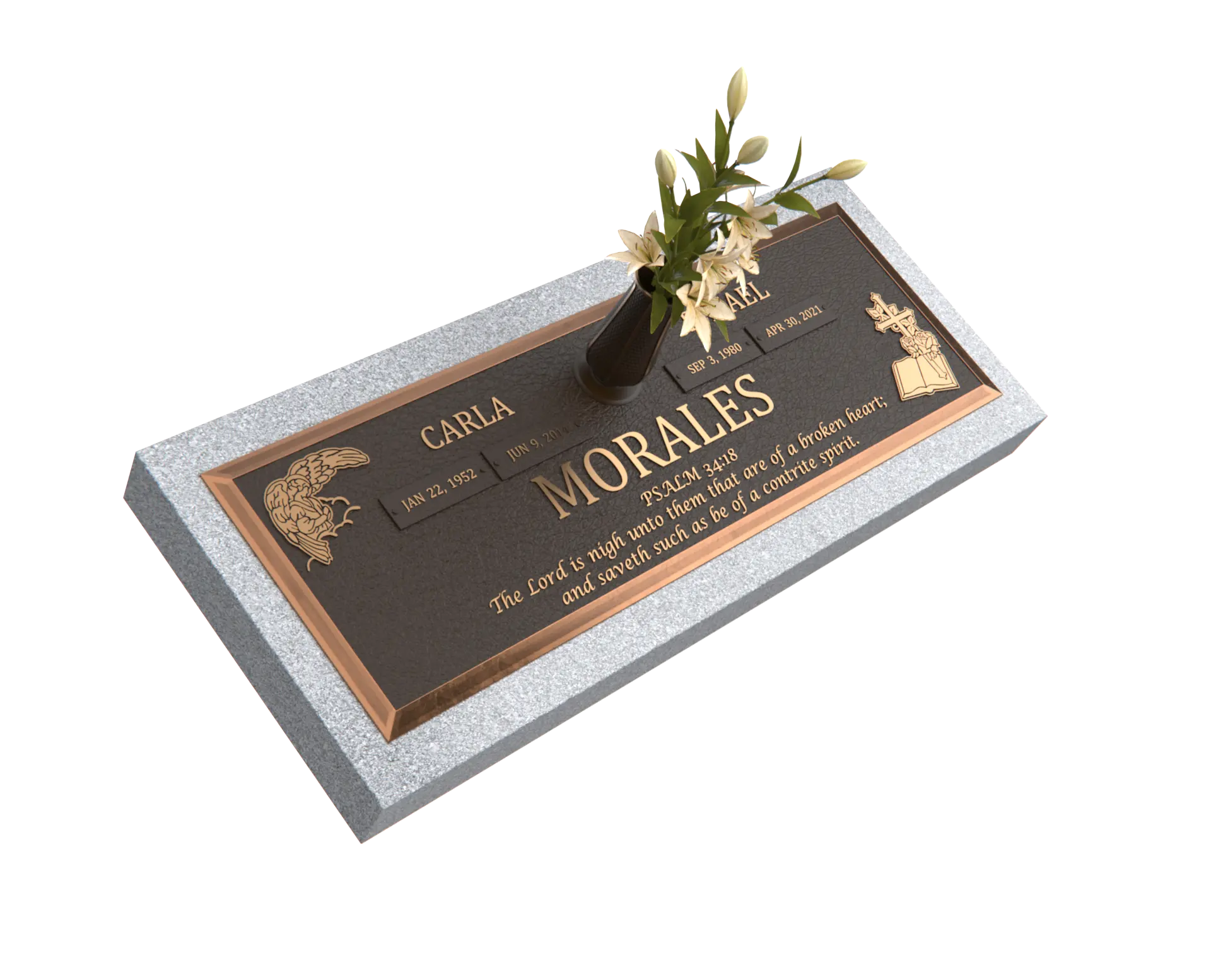 Premium Bronze  Plaque 28"x 16"