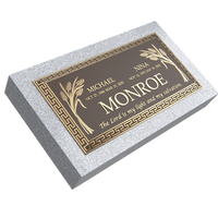 Premium Bronze Plaque 36"x 13" with Granite Base