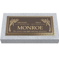 Premium Bronze Plaque 36"x 13" with Granite Base