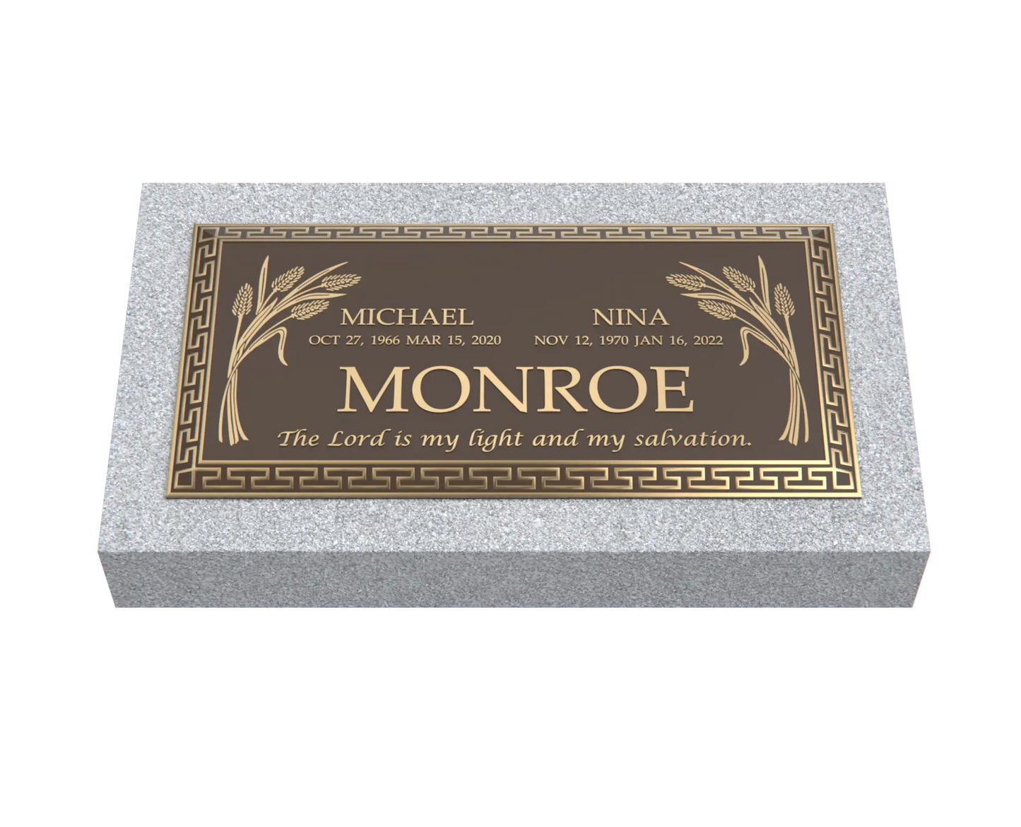 Premium Bronze Plaque 36"x 13"