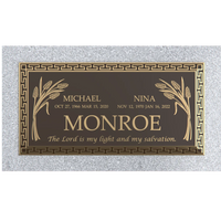 Premium Bronze Plaque 36"x 13"