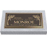 Premium Bronze Plaque 36"x 13" with Granite Base