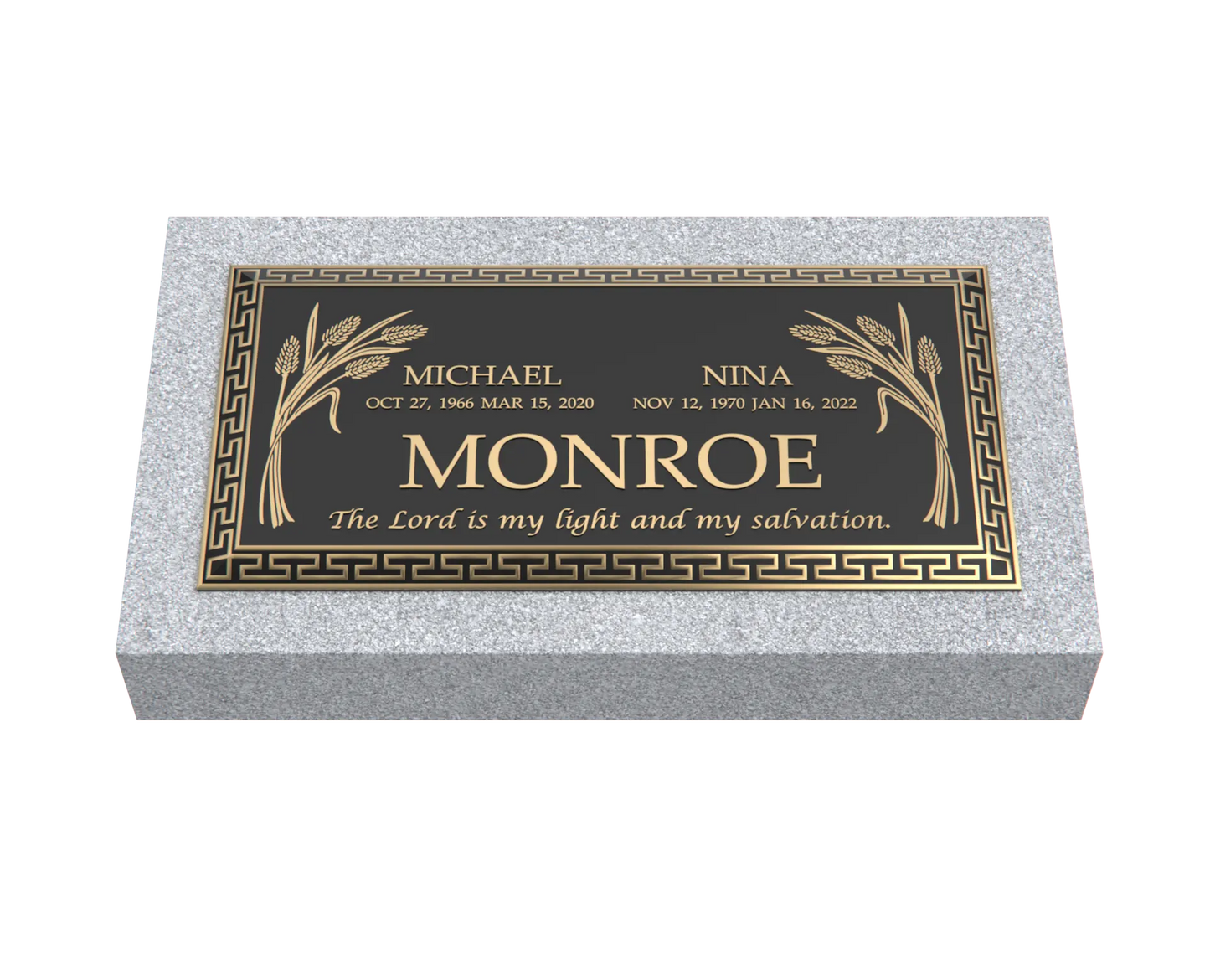 Premium Bronze Plaque 36"x 13"