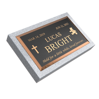Premium Bronze Plaque 28"x 16" with Granite Base