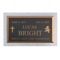 Premium Bronze Plaque 28"x 16" with Granite Base
