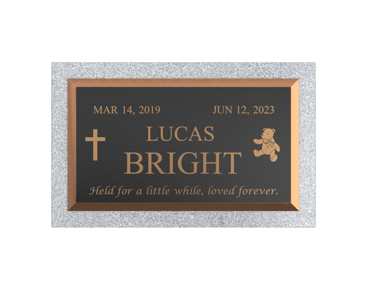 Premium Bronze Plaque 28"x 16" with Granite Base