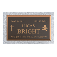 Premium Bronze Plaque 28"x 16" with Granite Base