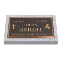 Premium Bronze Plaque 28"x 16" with Granite Base
