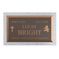 Premium Bronze Plaque 28"x 16" with Granite Base