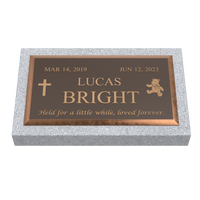 Premium Bronze Plaque 28"x 16" with Granite Base