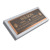 Premium Bronze Plaque 36"x 13" with Granite Base