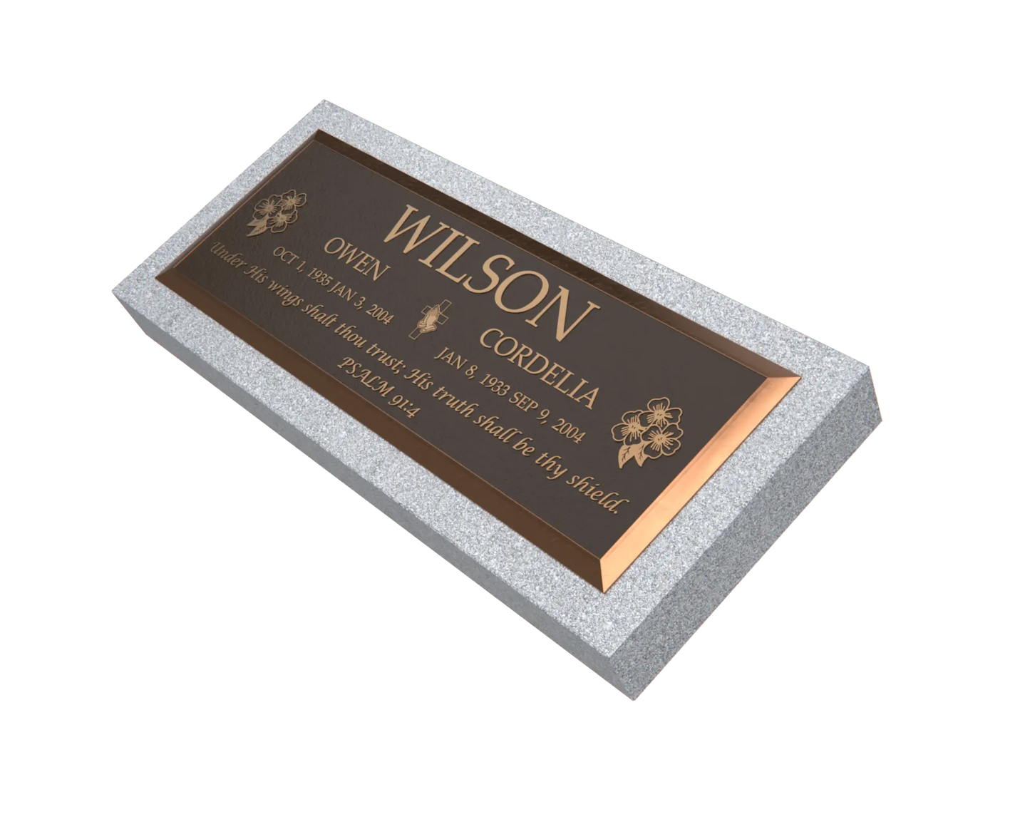 Premium Bronze Plaque 36"x 13"