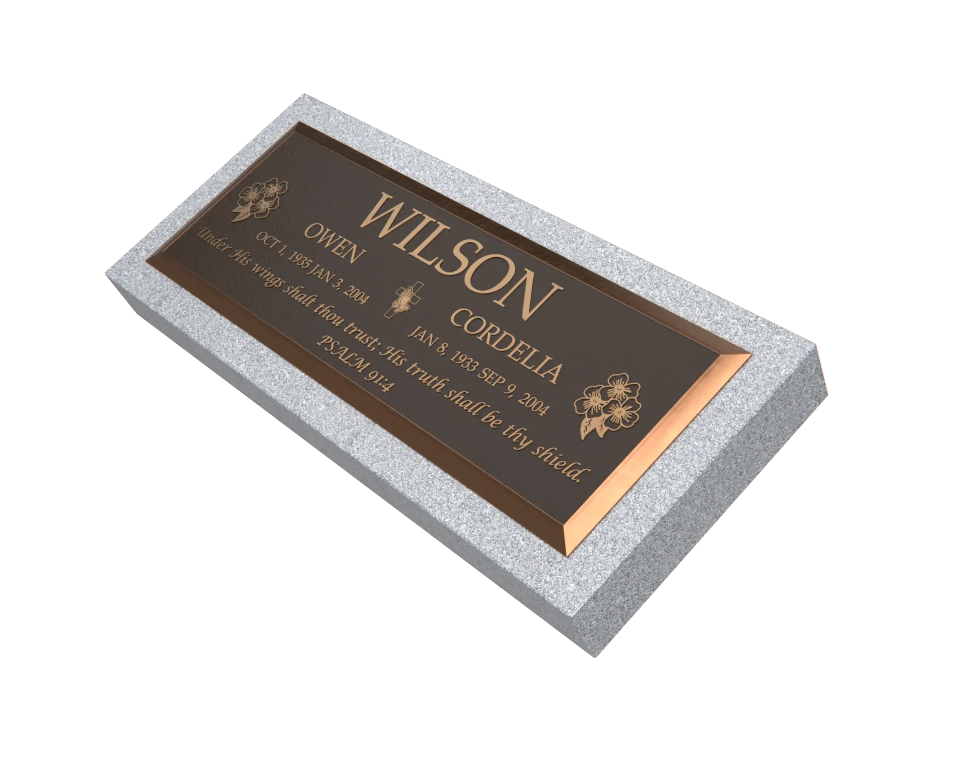Premium Bronze Plaque 36"x 13"