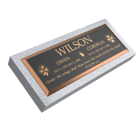 Premium Bronze Plaque 36"x 13" with Granite Base