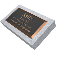 Premium Bronze Plaque 20"x 10" with Granite Base