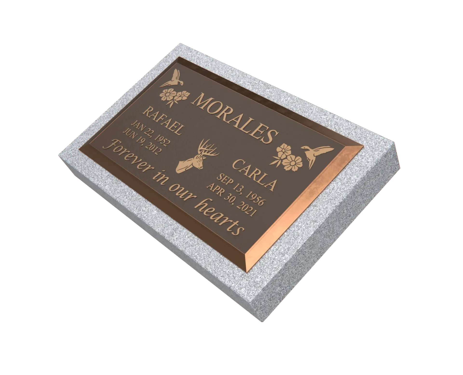 Premium Bronze Plaque 28"x 16"