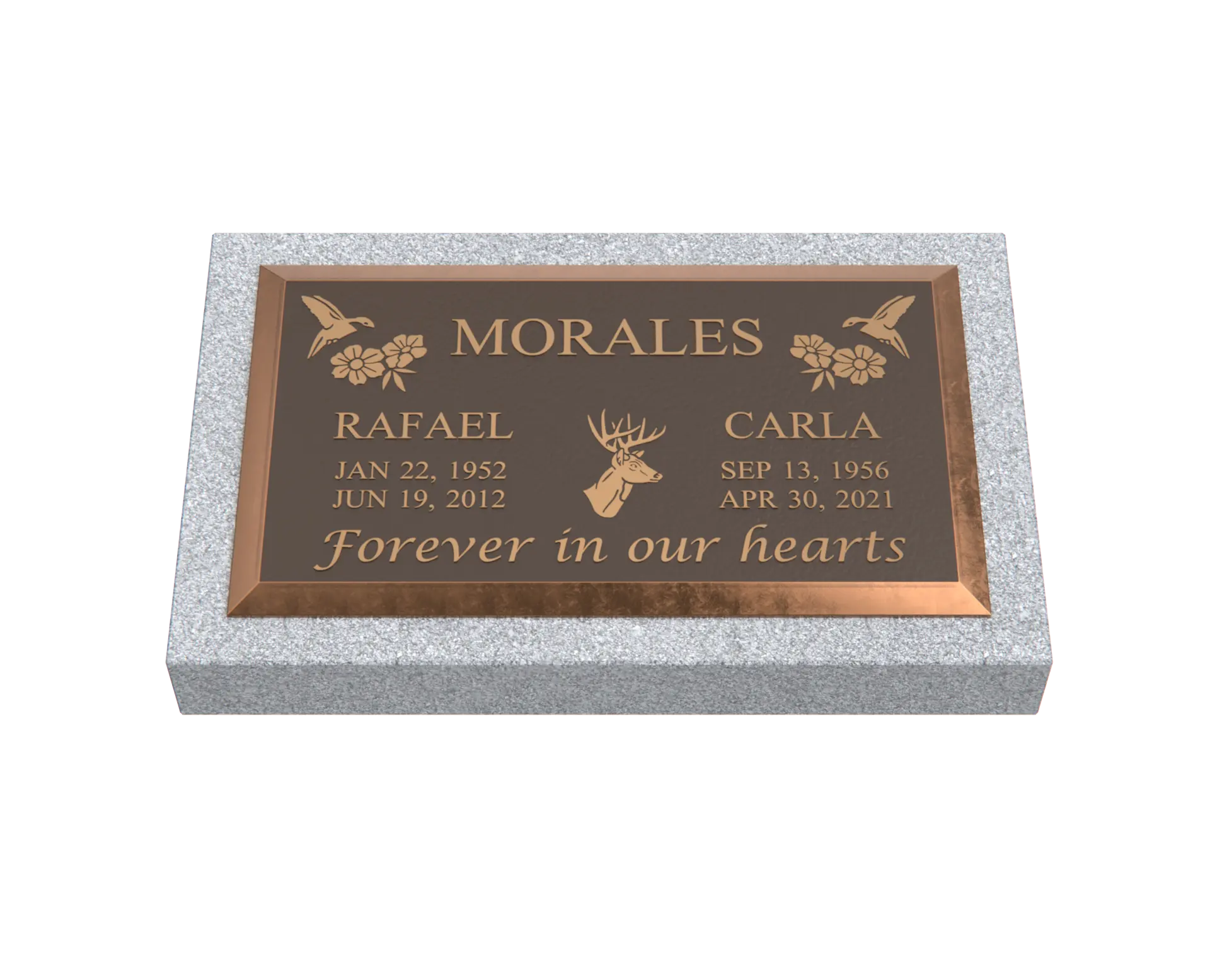 Premium Bronze Plaque 28"x 16"