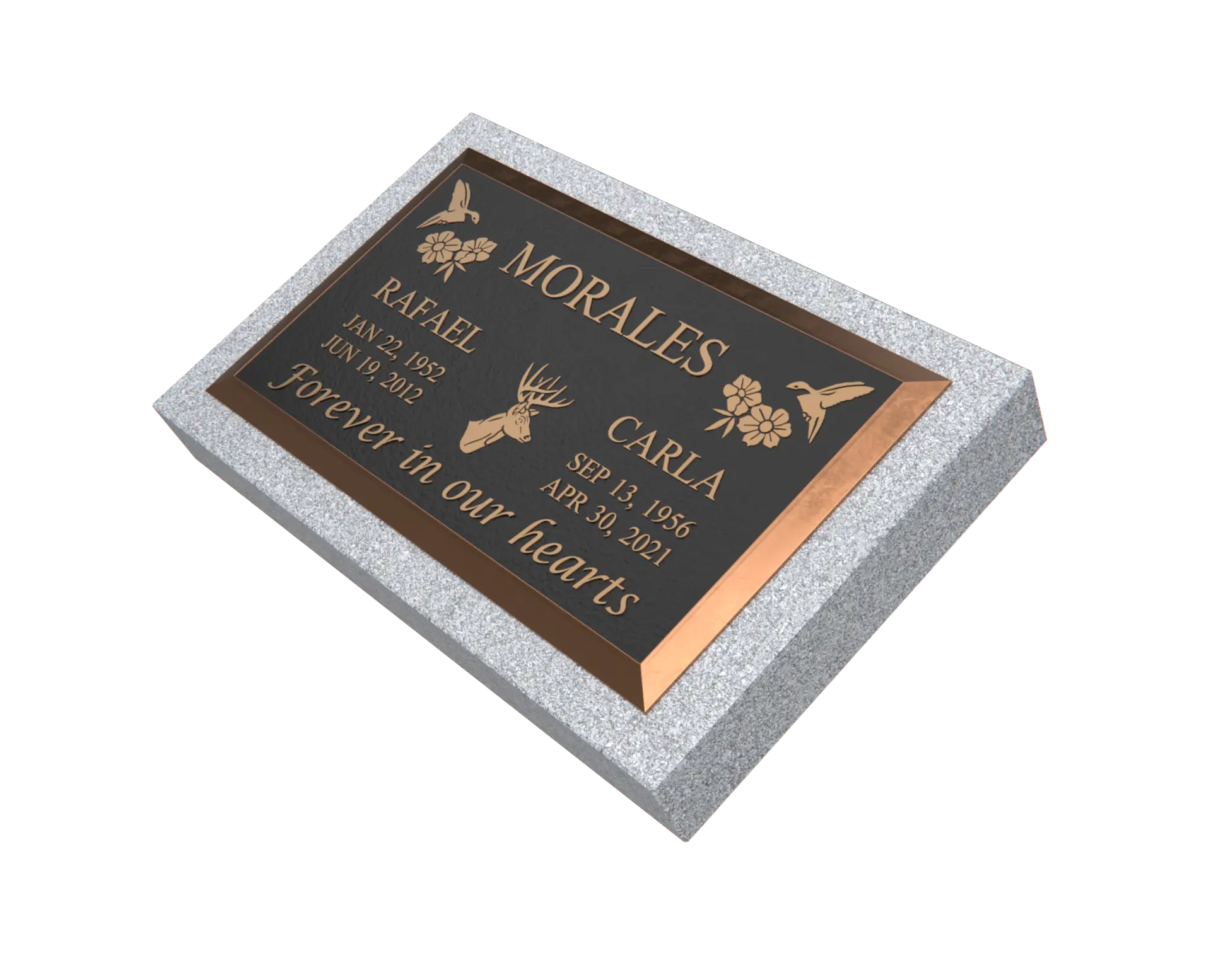 Premium Bronze Plaque 28"x 16"