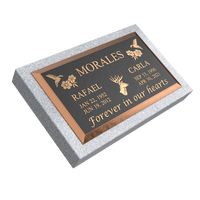 Premium Bronze Plaque 28"x 16" with Granite Base
