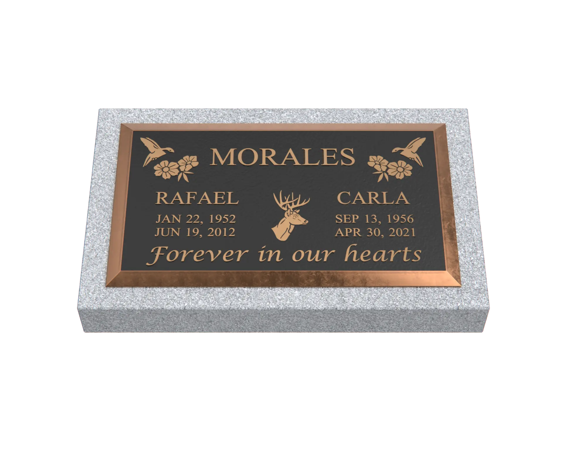 Premium Bronze Plaque 28"x 16"
