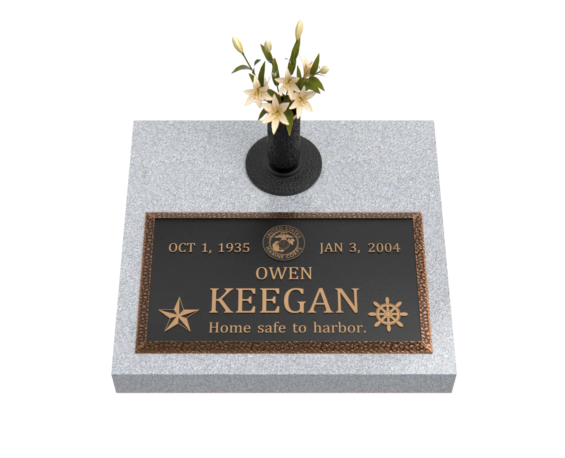 Premium Bronze Plaque 28"x 16"
