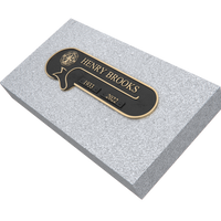 Premium Bronze Plaque 11"x 4" with Granite Base