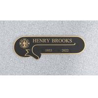 Premium Bronze Plaque 11"x 4" with Granite Base