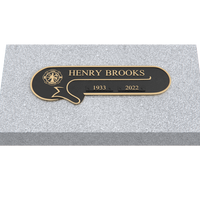 Premium Bronze Plaque 11"x 4" with Granite Base