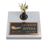 Premium Bronze Plaque 24"x 12" with Granite Base