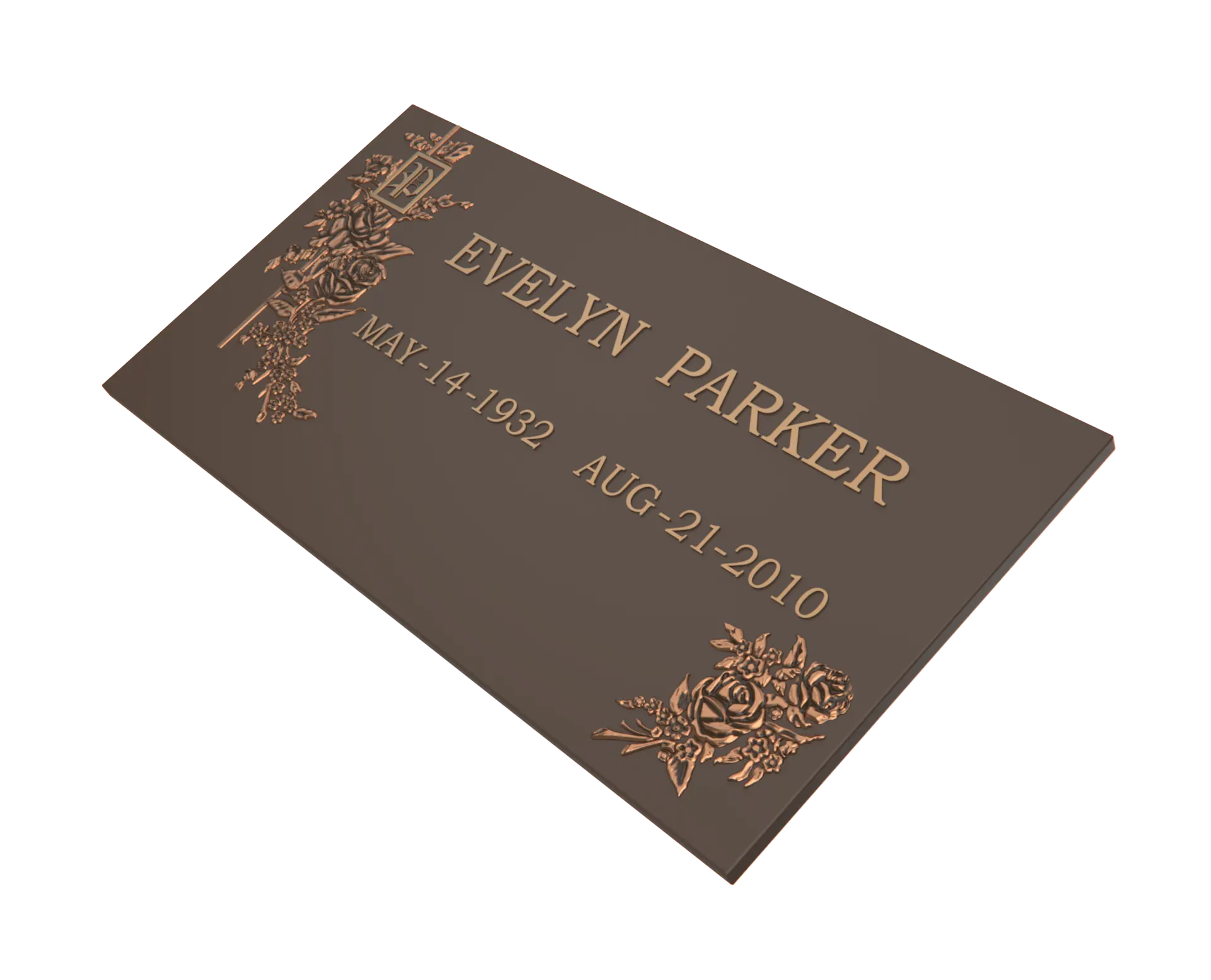 Premium Bronze Plaque 24"x 12"