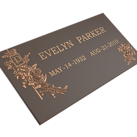 Premium Bronze Plaque 24"x 12"