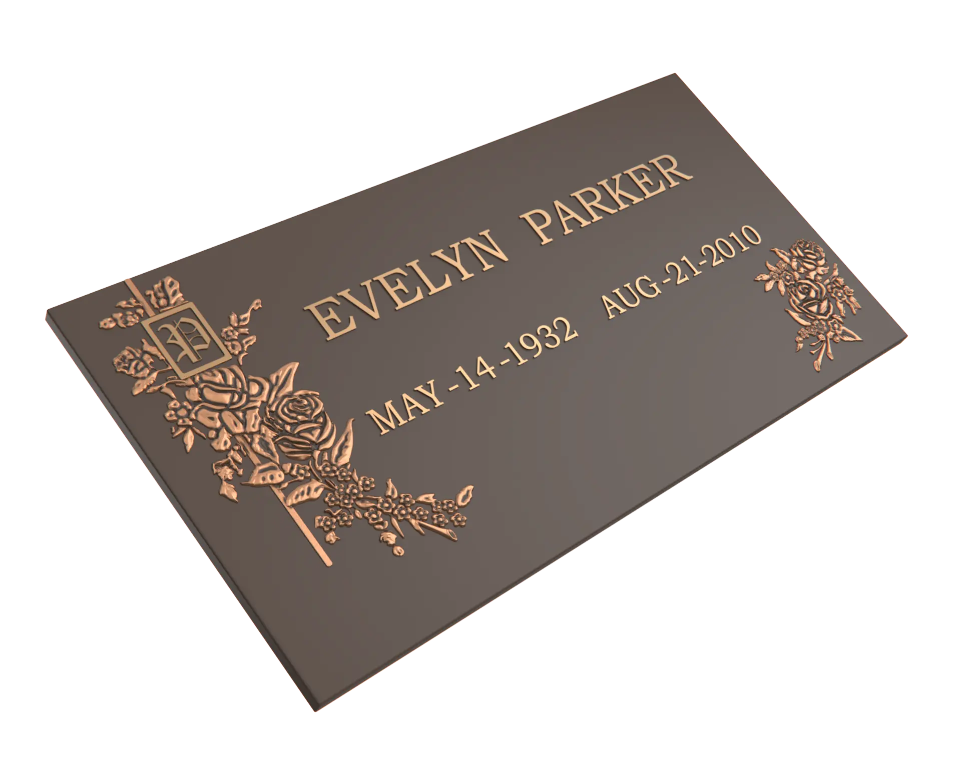 Premium Bronze Plaque 24"x 12"
