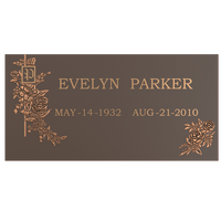 Premium Bronze Plaque 24"x 12"