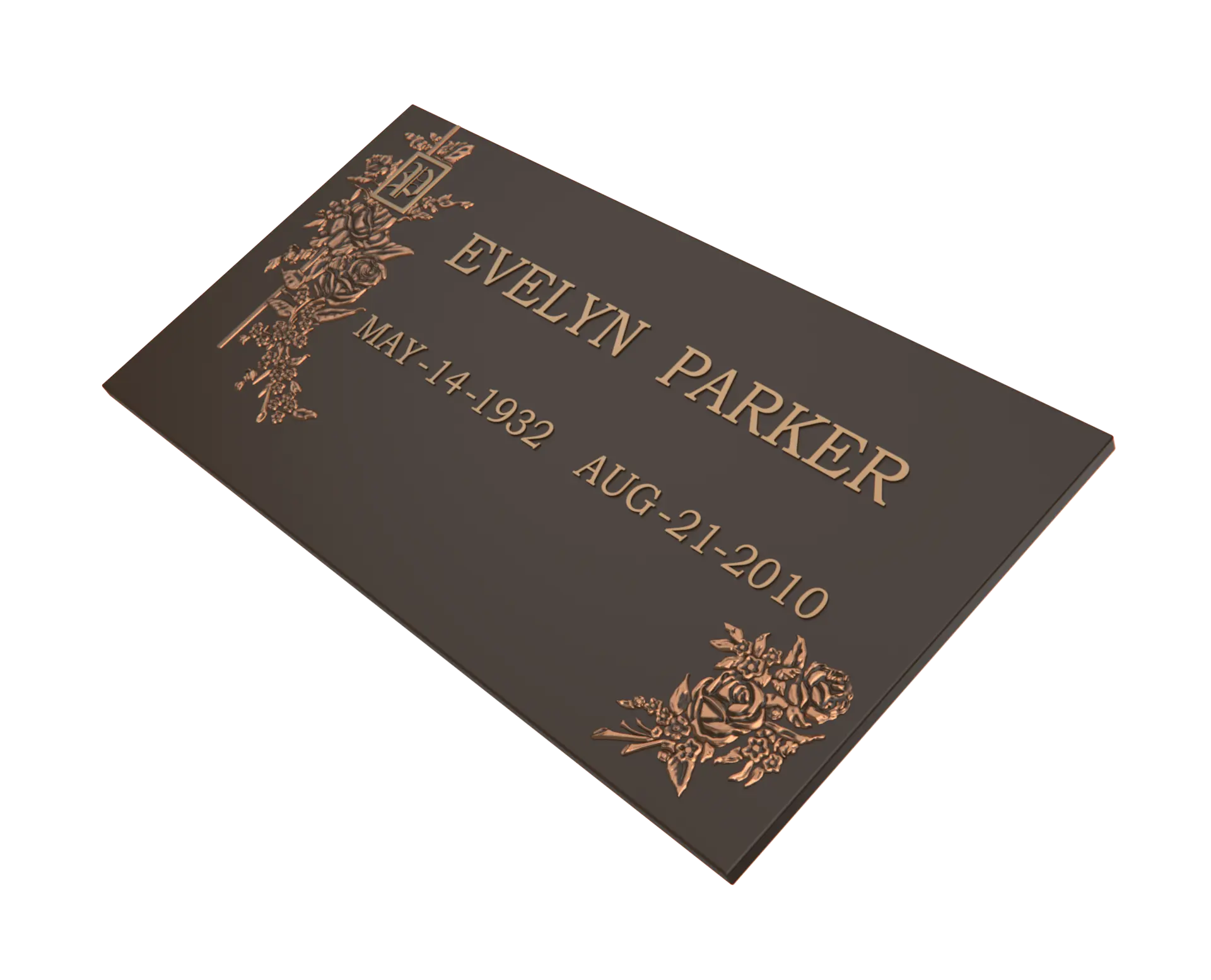 Premium Bronze Plaque 24"x 12"
