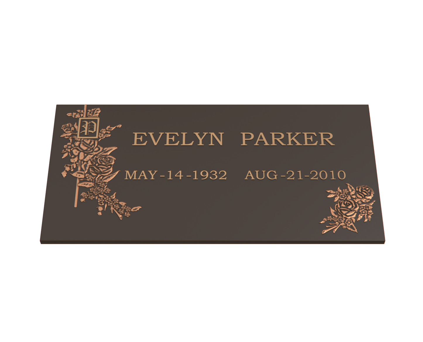 Premium Bronze Plaque 24"x 12"