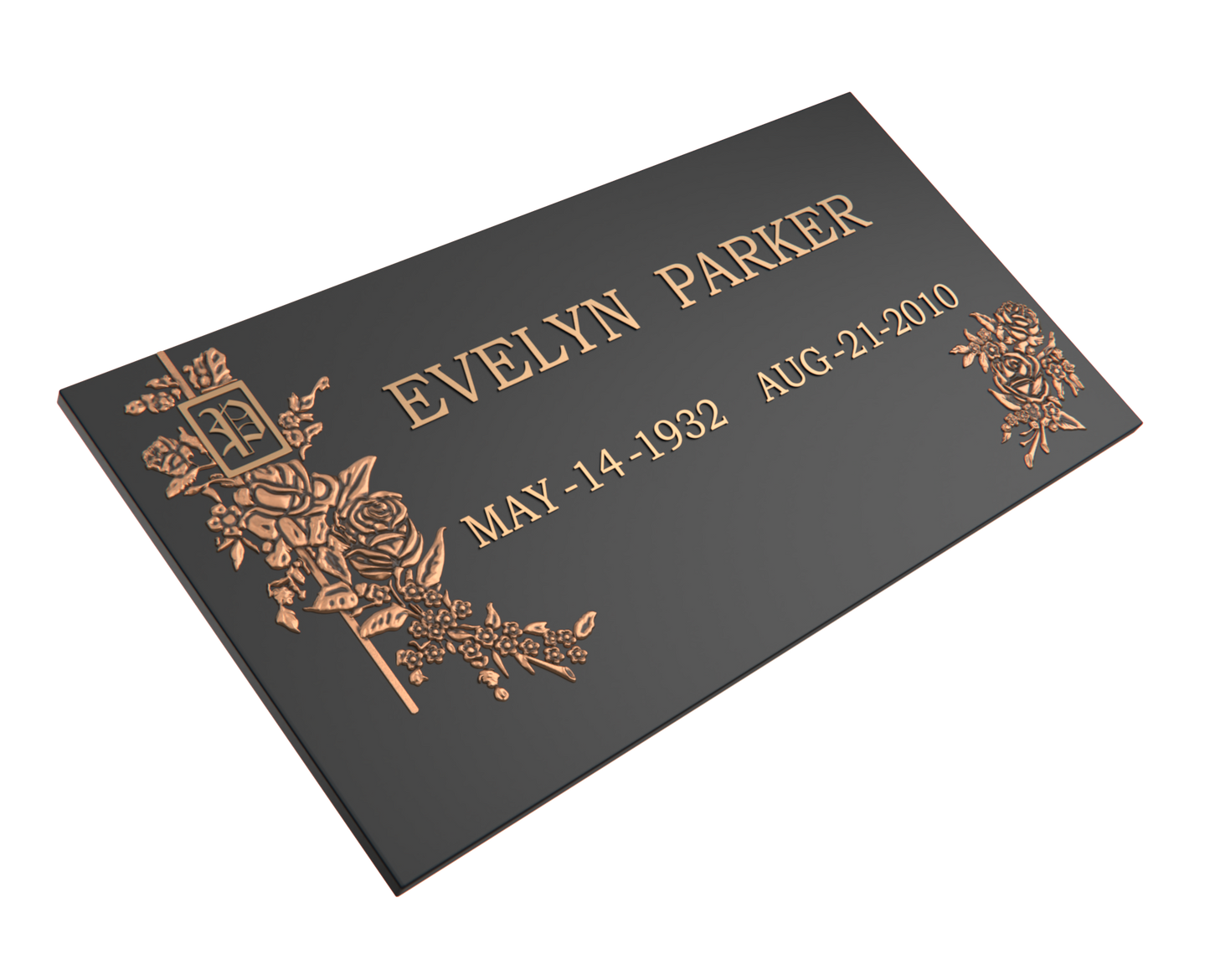 Premium Bronze Plaque 24"x 12"