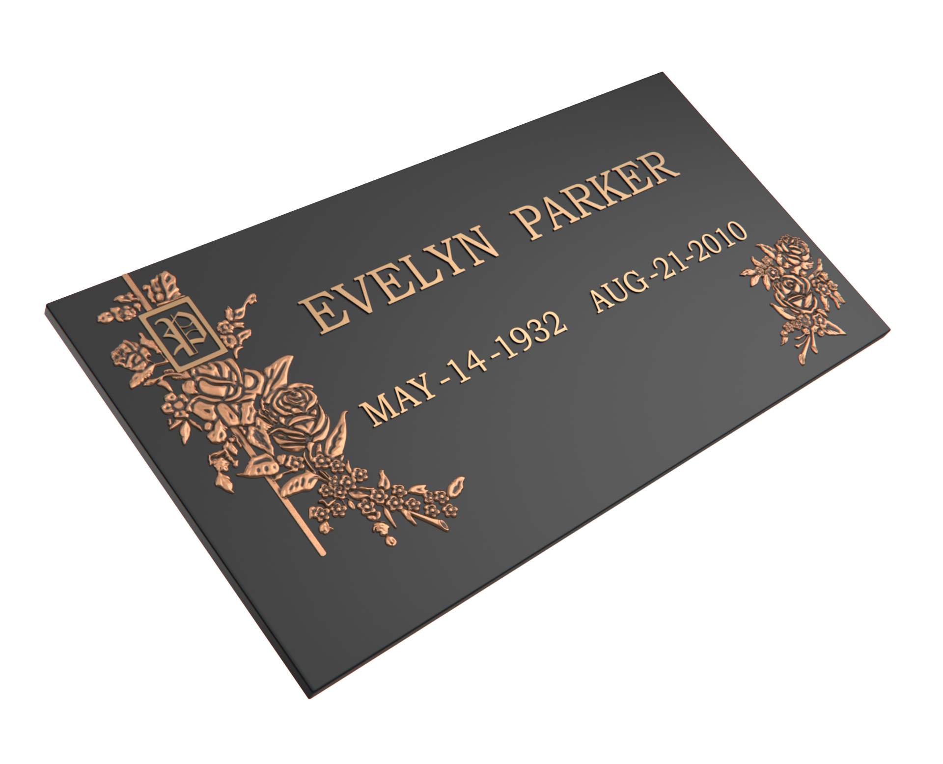 Premium Bronze Plaque 24"x 12"