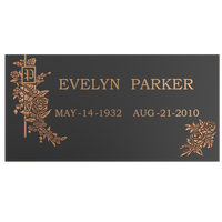 Premium Bronze Plaque 24"x 12"