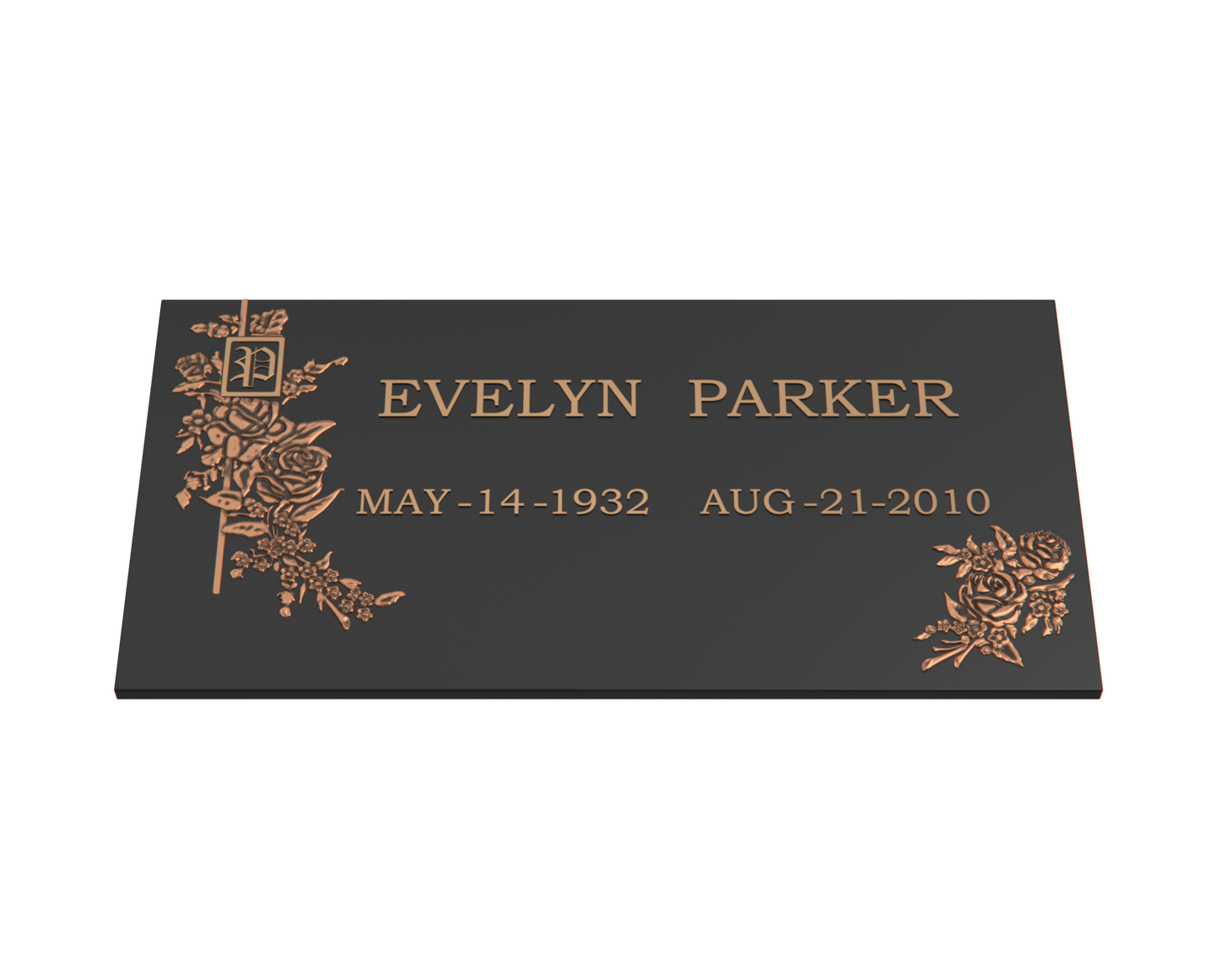 Premium Bronze Plaque 24"x 12"