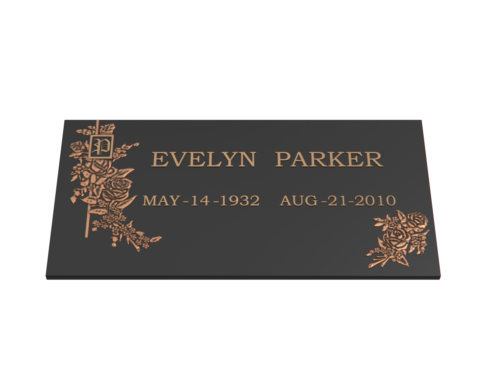 Premium Bronze Plaque 24"x 12"