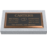 Premium Bronze Plaque 24"x 12"